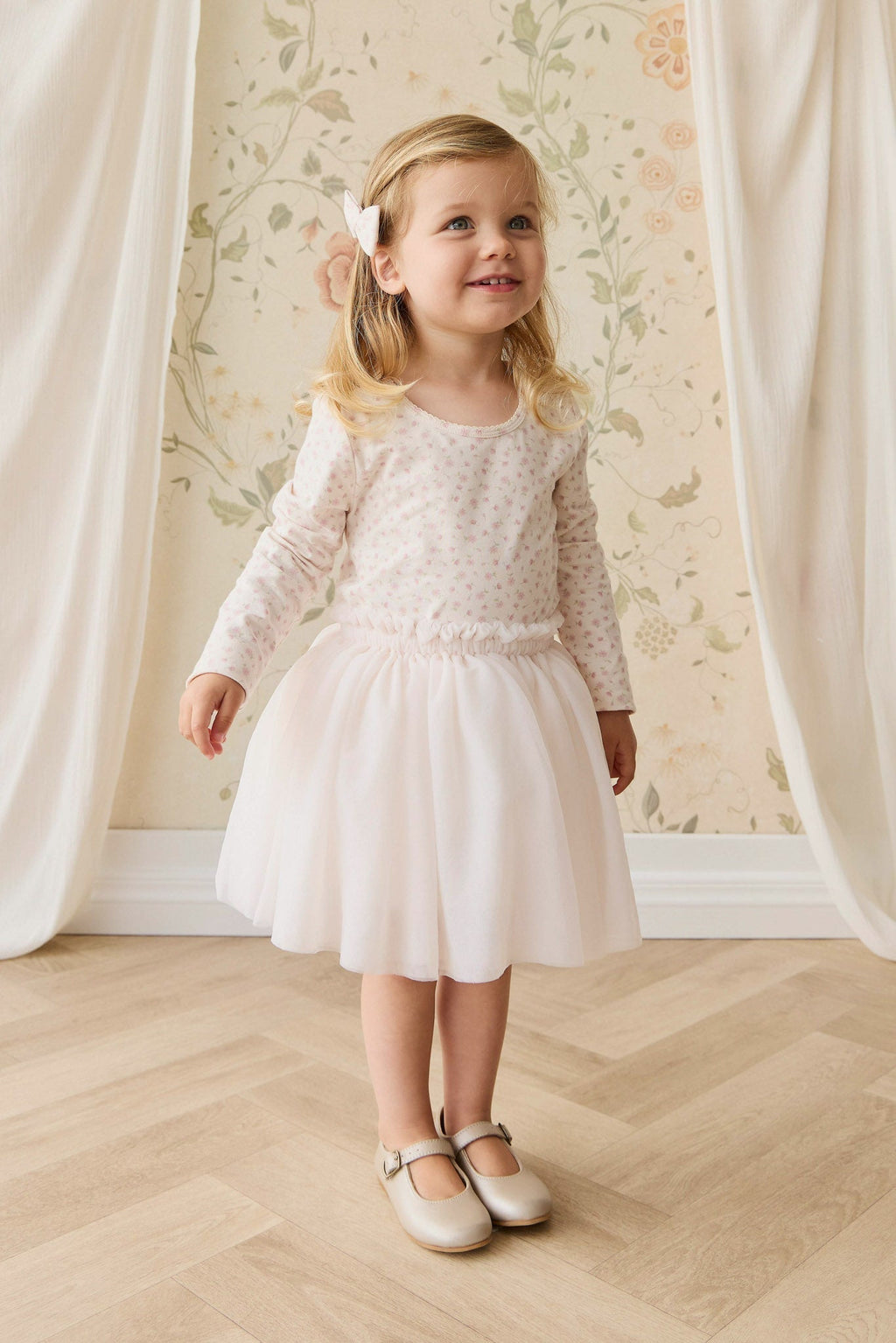 Jupon en tulle polyamide rose parisien de rêve avec doublure en coton pour les occasions spéciales des filles
