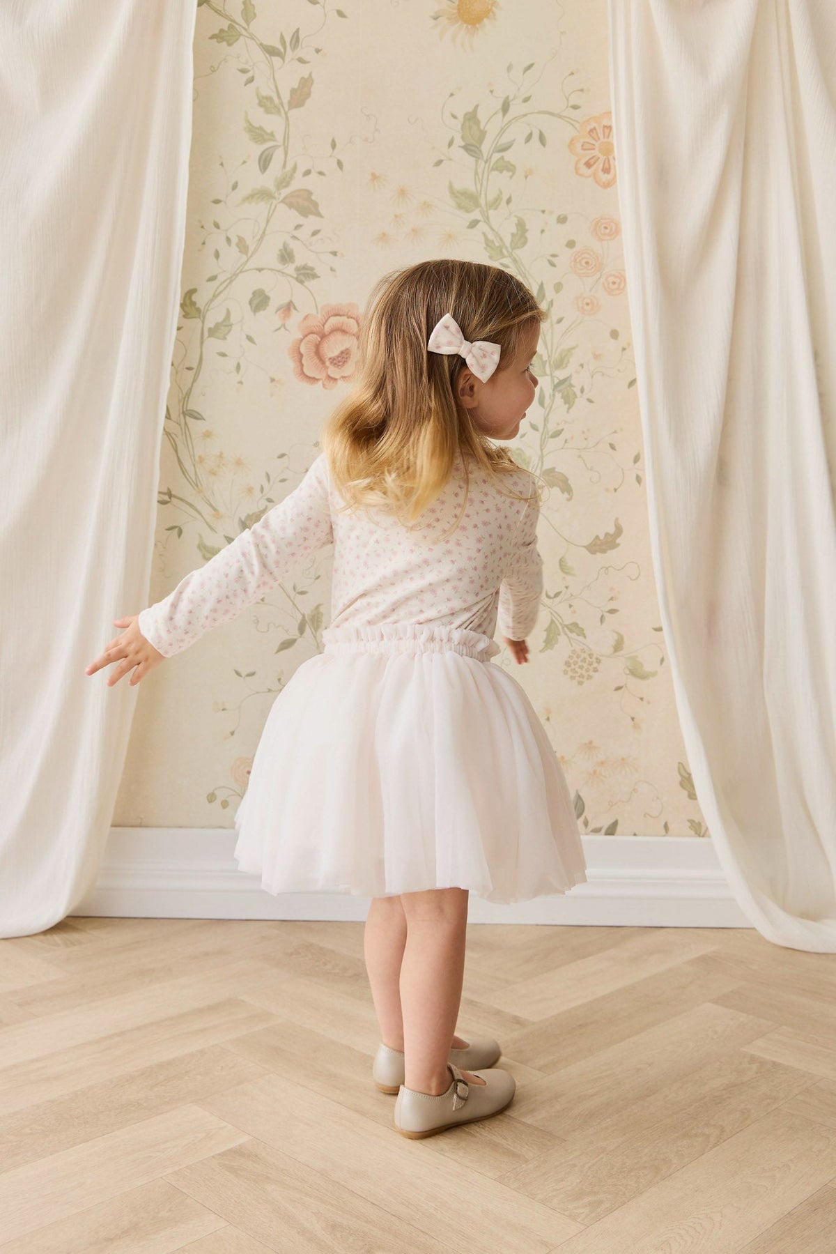 Jupon en tulle polyamide rose parisien de rêve avec doublure en coton pour les occasions spéciales des filles