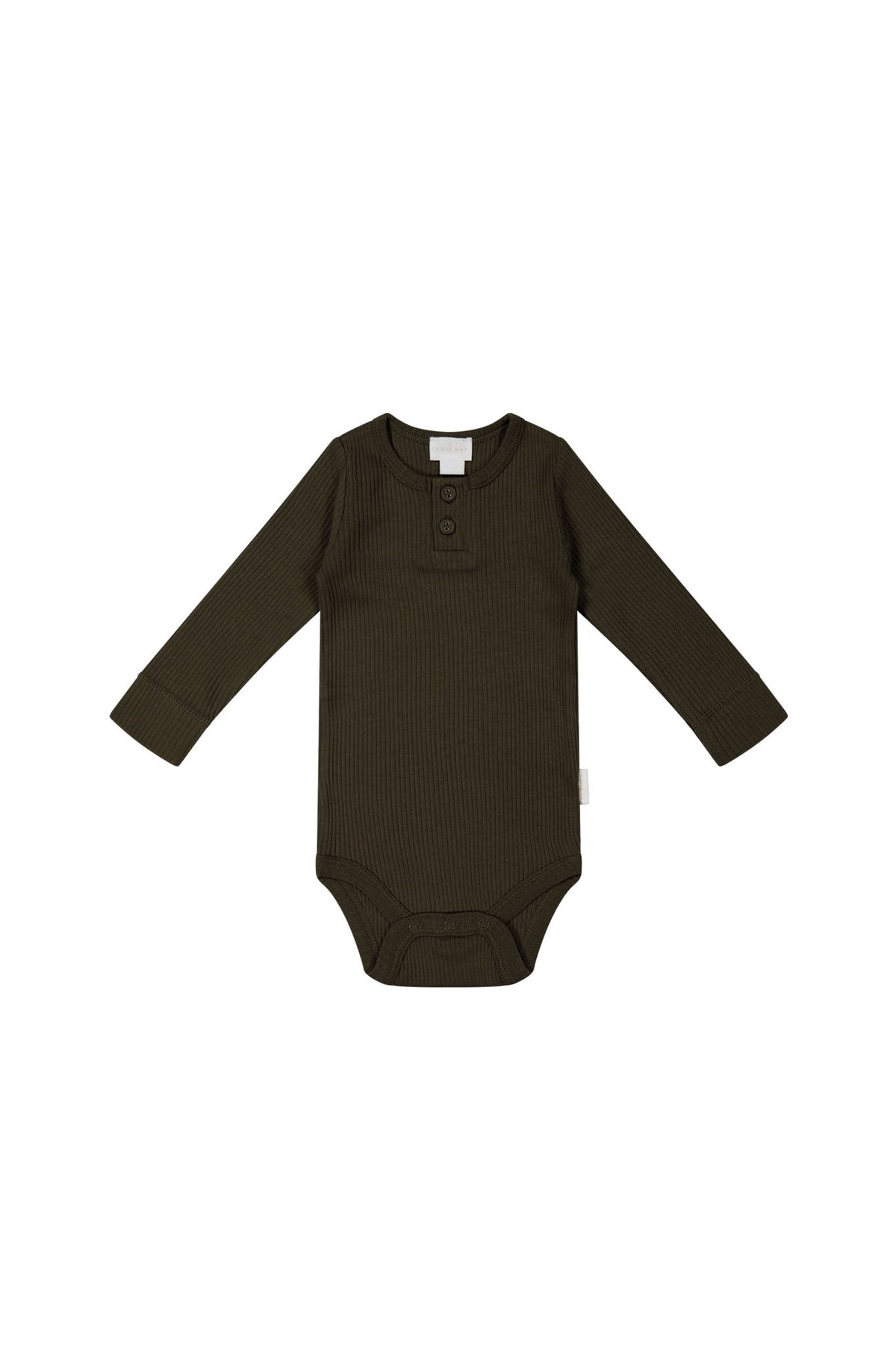 Body à manches longues en coton biologique et modal ultra-doux pour bébé et enfant en bas âge