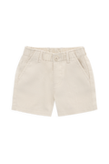 Short en mélange lin-coton de manioc sur mesure avec poches fonctionnelles et passants de ceinture pour enfants