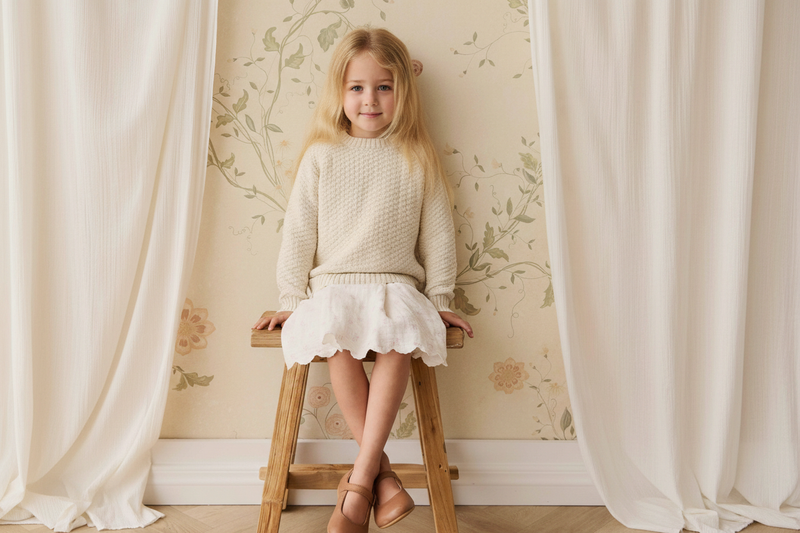 Girl Knit Sweater 3:2